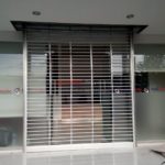 aluminium rolling security grilles rochester