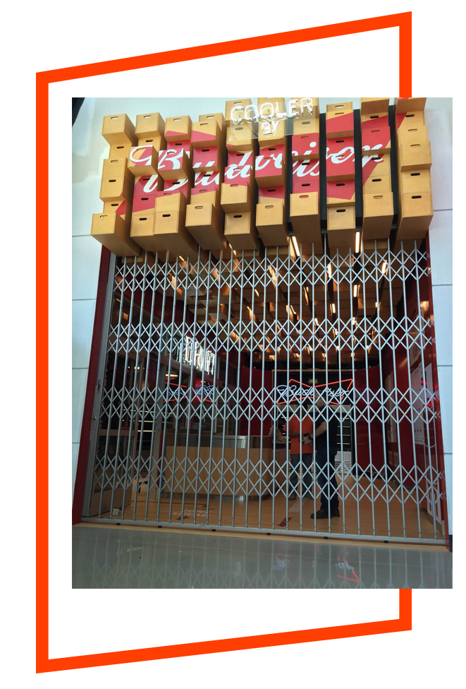 aluminium rolling security grilles rochester