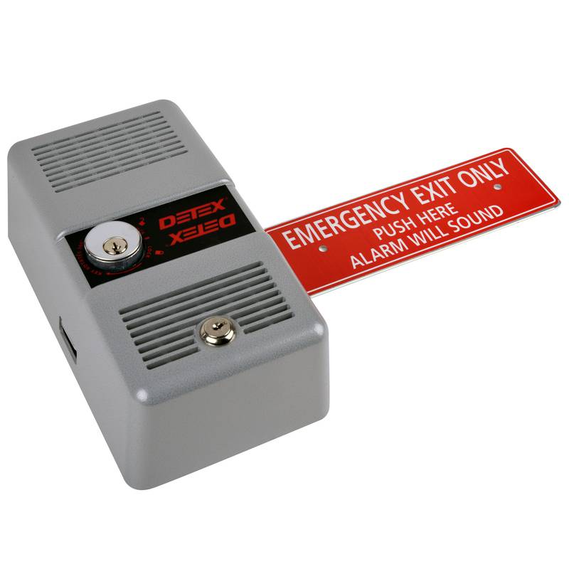 UL-Listed Panic Hardware Exit Control Lock, GrayThe