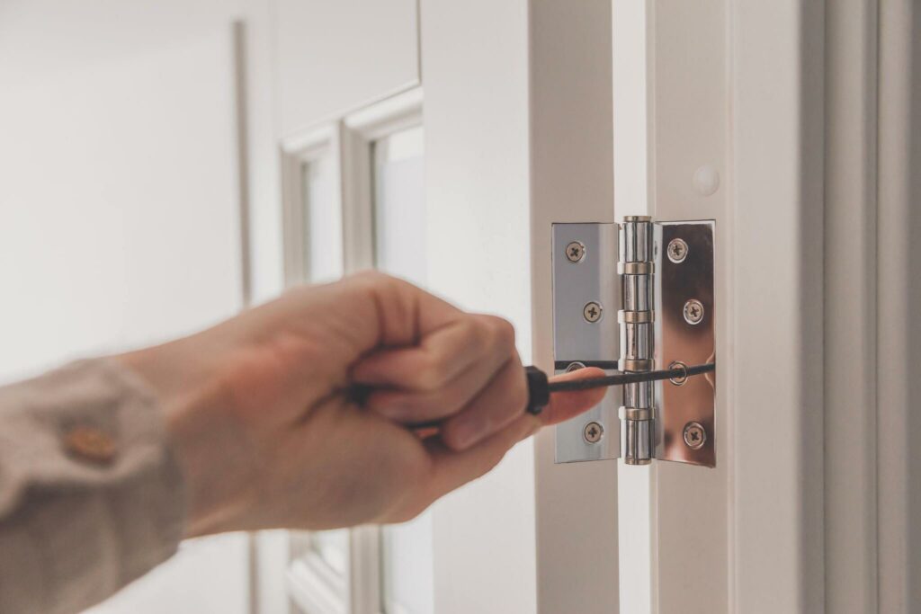 installing door without frame